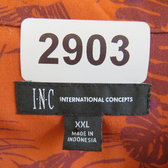 International‎ Concepts* Men's Short Sleeve Button Down Straight Hem Shirt~ XXL - Picture 3 of 10